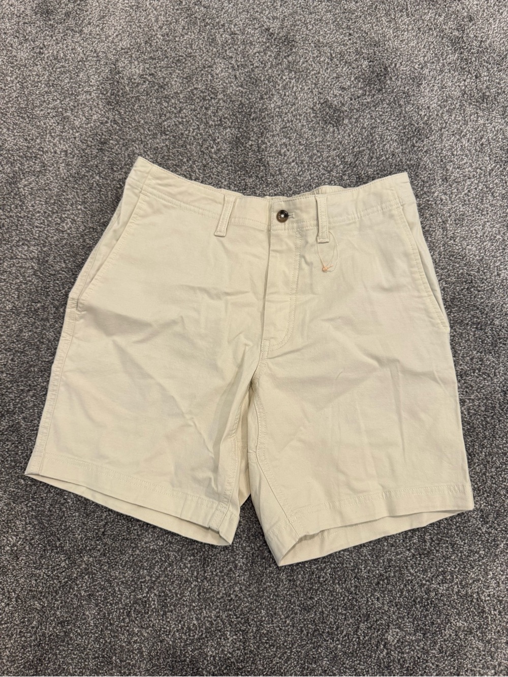 Duck Head Men's Khaki Flat-Front Shorts